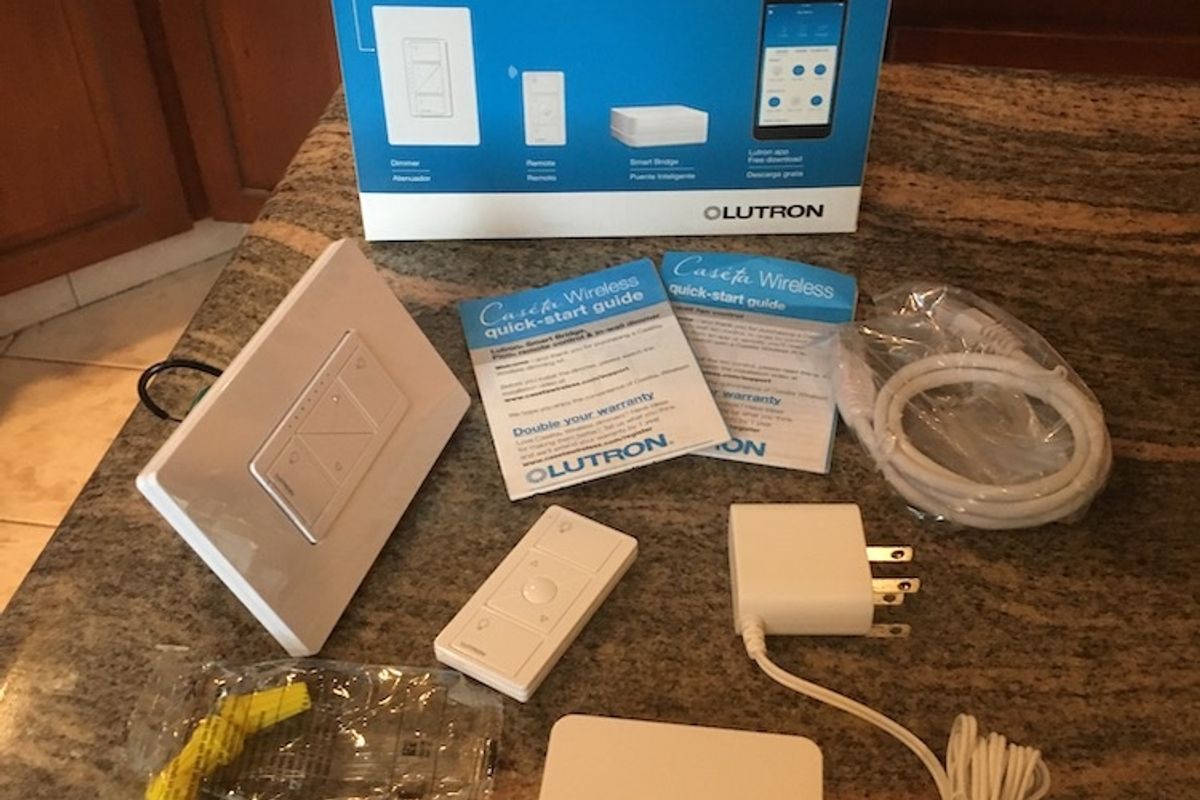 Lutron Caseta Wireless Dimmer Kit with Smart Bridge Review